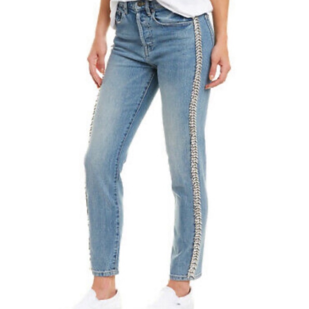 Revolve Pistola Nico Hi Rise Duality Mom Jeans